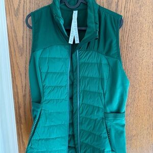 Lululemon Women's Green Quilted Vest